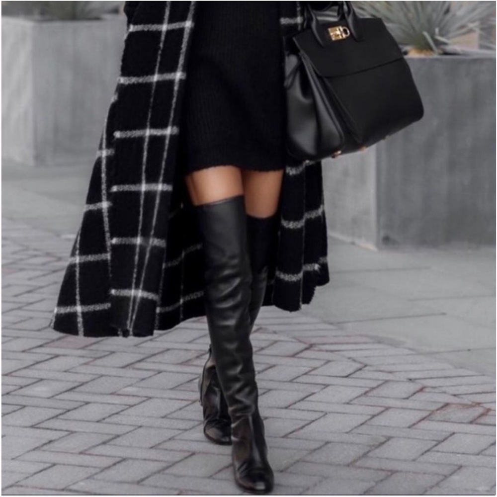 🎊Host Pick🎉Stuart Weitzman Over-the-Knee Leather Lowland Boots - Picture 3 of 12
